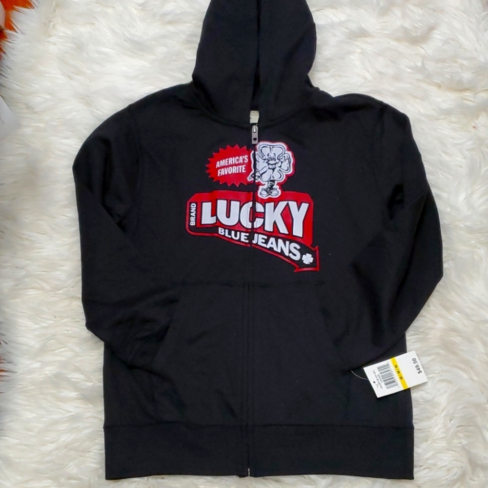 NWT: LUCKY ๐ BRAND HOODIE - Picture 1 of 9